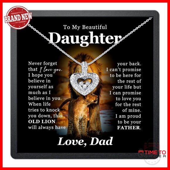 Elegant Floating Heart Pendant Necklace Titanium Swarovski Crystal Gift